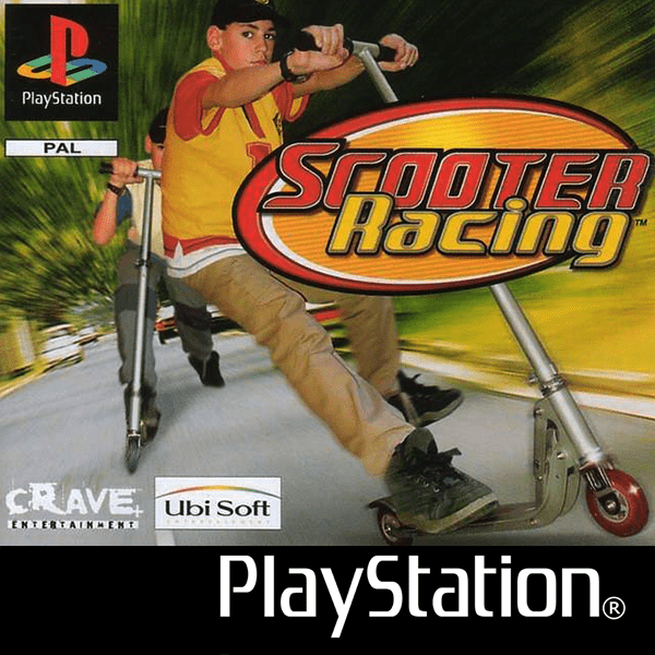 Scooter Racing box art for Playstation